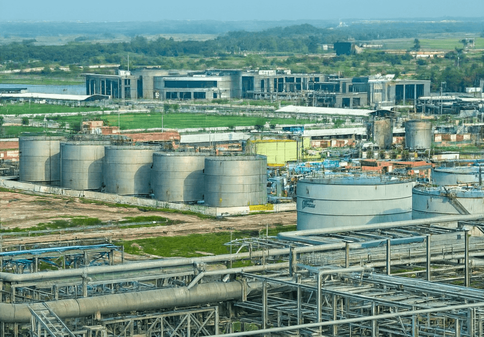 IOCL Hazira Terminal Project At Shri Ram Construction Company Delhi - SRCC Delhi